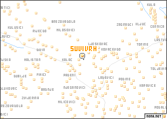 map of Suvi Vrh