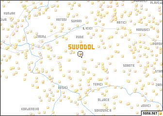 map of Suvodol