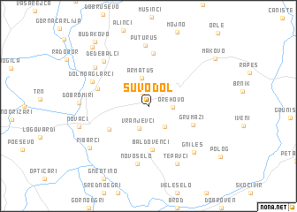 map of Suvodol