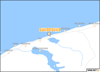 map of Suvorovka