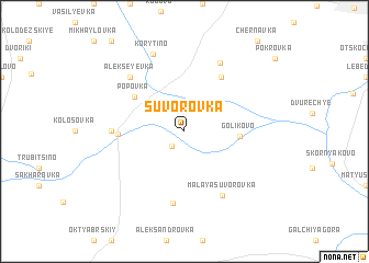 map of Suvorovka