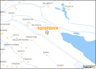 map of Suvorovka