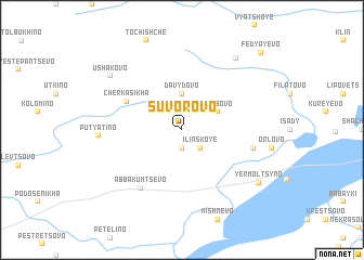 map of Suvorovo