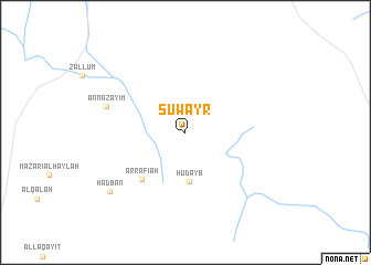 map of Şuwayr