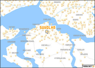 map of Suwŏlha