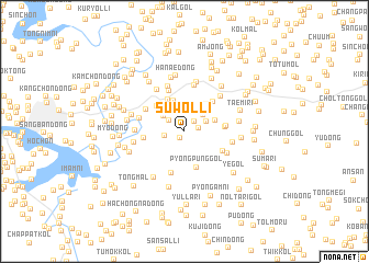 map of Suwŏl-li