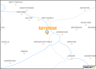 map of Suyunduk