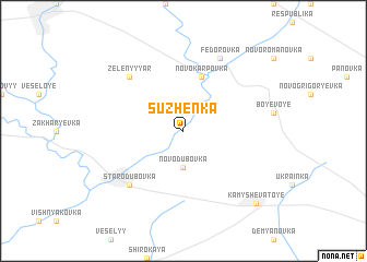 map of Suzhenka