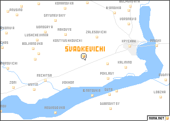 map of Svadkevichi