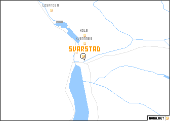 map of Svarstad