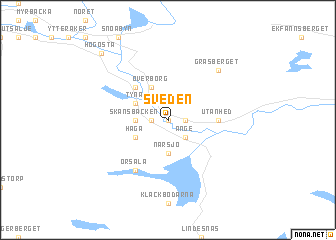 map of Sveden