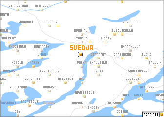 map of Svedja