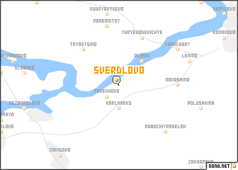 map of Sverdlovo