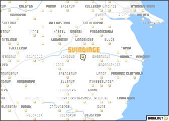 map of Svindinge