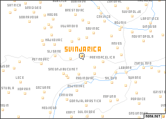 map of Svinjarica