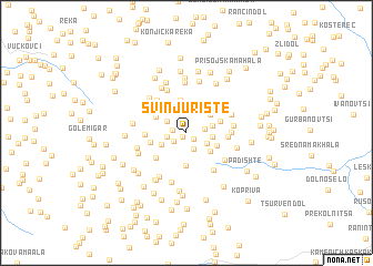 map of Svinjurište