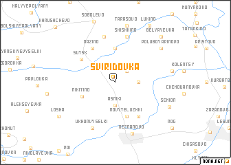 map of Sviridovka