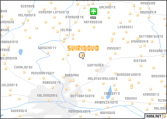 map of Sviridovo