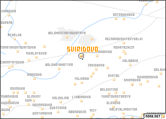 map of Sviridovo