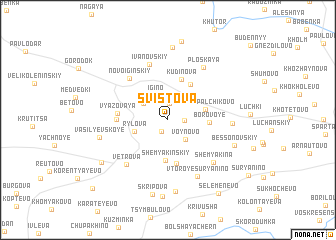 map of Svistova