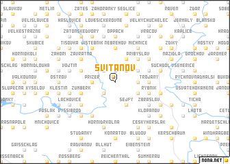 map of Svitanov
