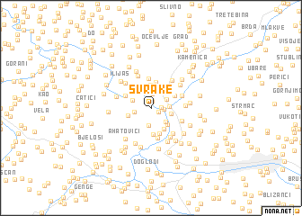 map of Svrake