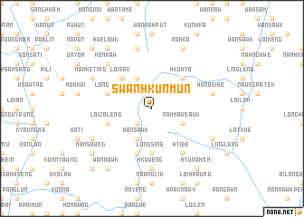 map of Swanhkunmun