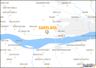 map of Swanland