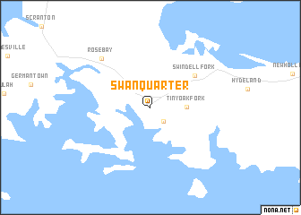 map of Swanquarter