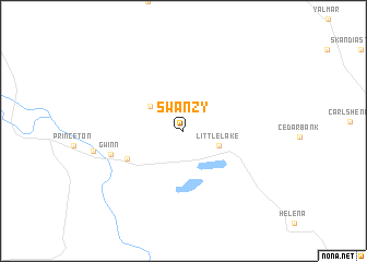 map of Swanzy