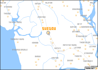 map of Swedaw