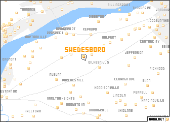map of Swedesboro