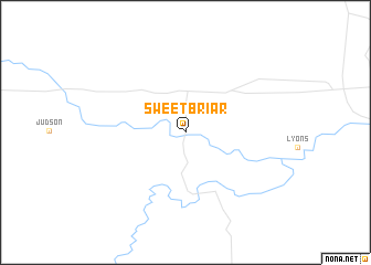 map of Sweet Briar