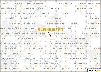 map of Sweikhuizen