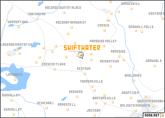 map of Swiftwater