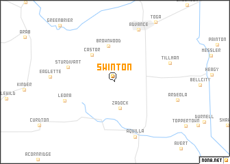 map of Swinton