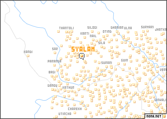 map of Syālam
