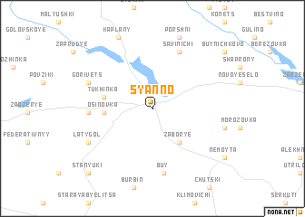 map of Syanno
