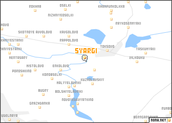 map of Syargi