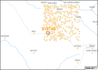 map of Syātha