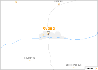map of Syava
