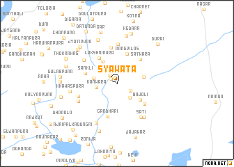 map of Syāwata