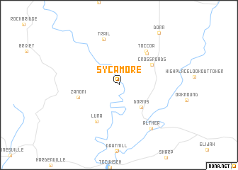 map of Sycamore