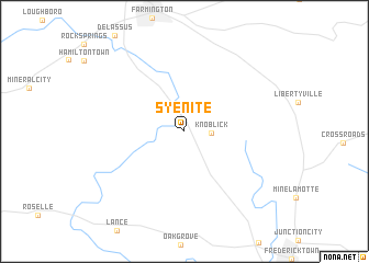 map of Syenite