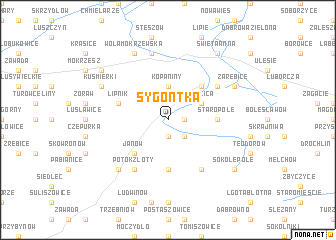 map of Sygontka