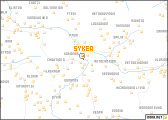 map of Sykéa