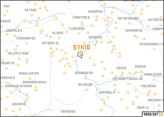 map of Sykiá