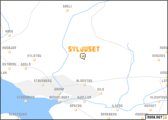 map of Syljuset