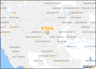 map of Syndal