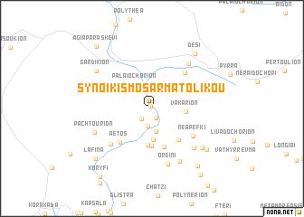 map of Synoikismós Armatolikoú